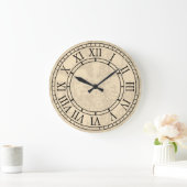 Mooie  Face Roman Numeral Wall Clock Grote Klok (Huis)