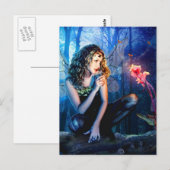 Mooie Fairy Princess Briefkaart (Voorkant / Achterkant)