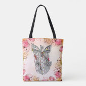 Mooie Fairy Queen Fantasy Canvas tas (Achterkant)