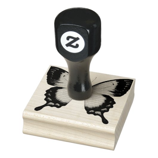 Mooie Fancy vlinder Rubberstempel (Stempel)