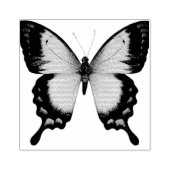 Mooie Fancy vlinder Rubberstempel (Afrduk)
