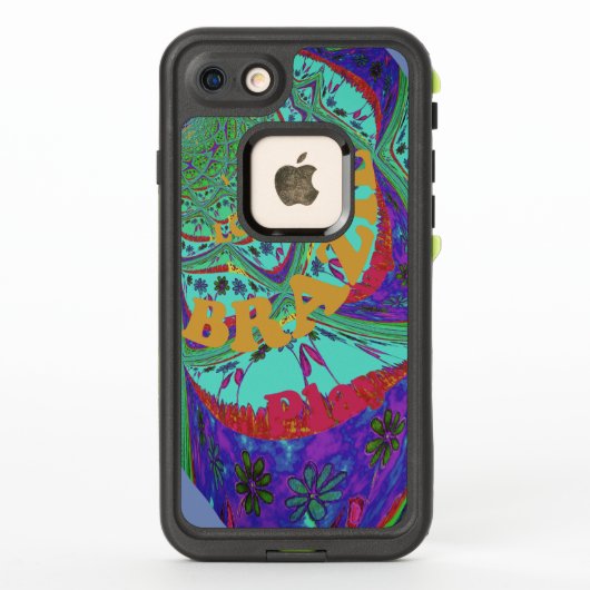 Mooie Fantastische Feminine Samba Brazilkleuren (Achterkant)