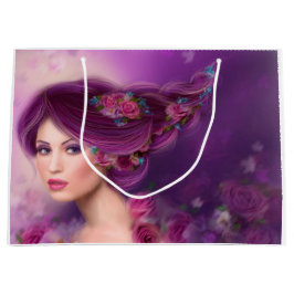 mooie Fantastische vrouwenfee Large Cadeautasje