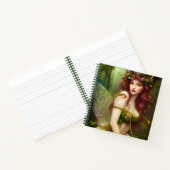 Mooie Fantasy Fairy Princess Notitieboek (Binnen)