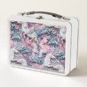 Mooie Fantasy Paarden Abstract Pastel Design (Voorkant)