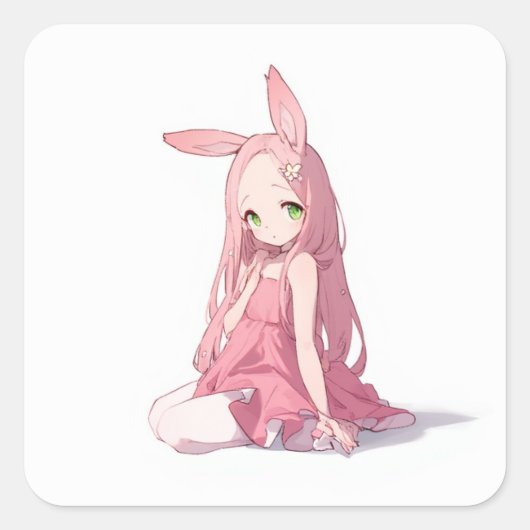 Mooie fantasy Sticker (Voorkant)