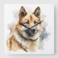 MOOIE FAWN & WITTE AKITA HOND