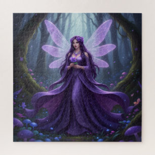 Mooie februari Amethist Fairy Legpuzzel