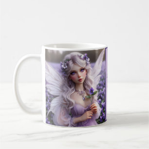 Mooie februari Fairy in Violets Koffiemok