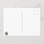 Mooie feestdag! Cute Penguin | Vreemde kerst Briefkaart (Achterkant)