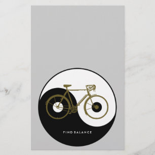mooie fiets . fietsen . briefpapier
