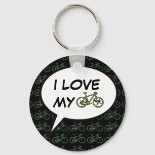 mooie fiets . fietsen . sleutelhanger