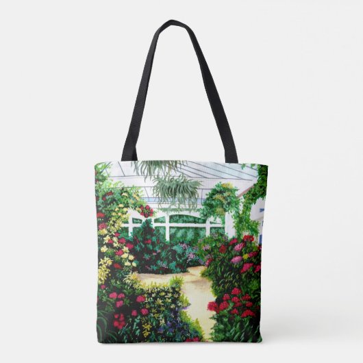 Mooie, fijngemaakte Canvas tas (Achterkant)