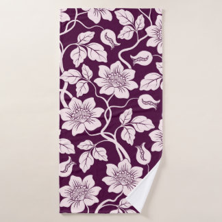Mooie Floral achtergrond Badhanddoek