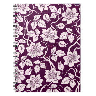 Mooie Floral achtergrond Notitieboek