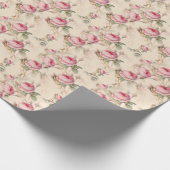 Mooie Floral Cadeaupapier (Hoek)