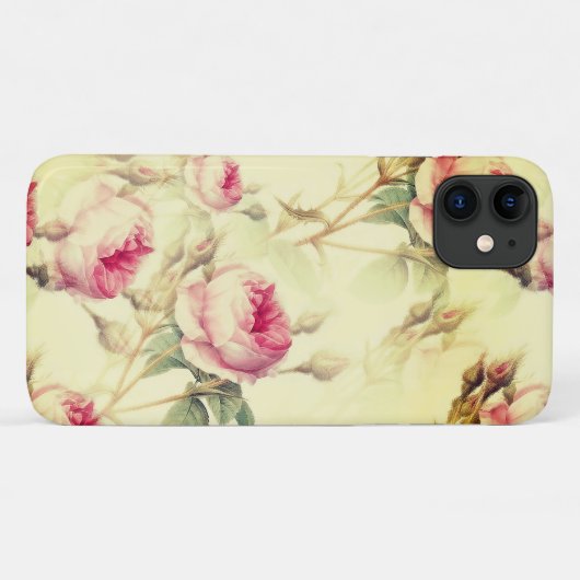 Mooie Floral Case-Mate iPhone Case (Achterkant (horizontaal))