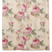 Mooie Floral Douchegordijn (Voorkant)