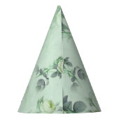 Mooie  Floral Feesthoedjes (Achterkant)