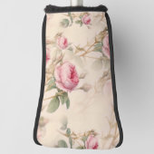 Mooie Floral Golfheadcover (Draai 90)