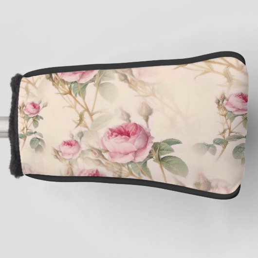 Mooie Floral Golfheadcover (Voorkant)