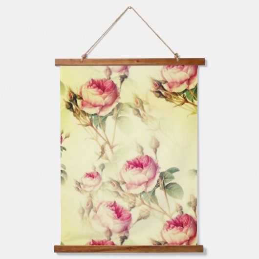 Mooie Floral Hangend Wandkleed (Voorkant)