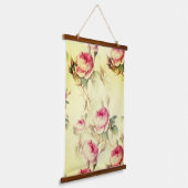 Mooie Floral Hangend Wandkleed (Gebogen)