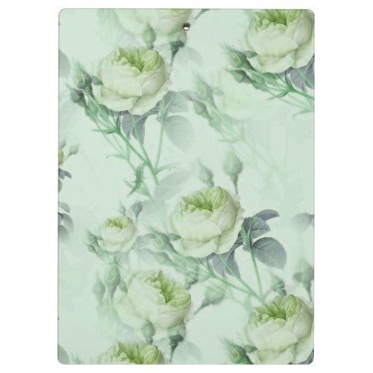 Mooie Floral Klembord (Achterkant)