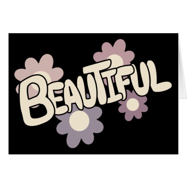 Mooie Floral Kunst (Voorkant Horizontaal)