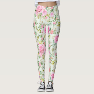 Mooie Floral-Leggings Leggings