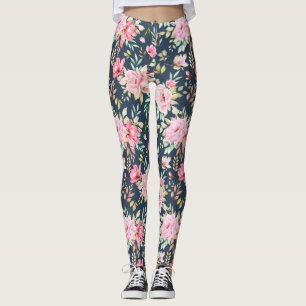 Mooie Floral-Leggings Leggings