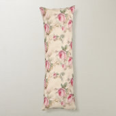 Mooie  Floral Lichaamskussen (Achterkant (Verticaal))