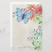 Mooie Floral-Natuur Briefpapier (Voorkant / Achterkant)