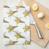 Mooie Floral Pattern Towel Theedoek (Quarter Fold)
