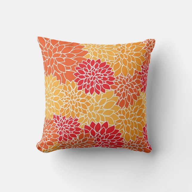 Mooie Floral Pillow Kussen (Voorkant)