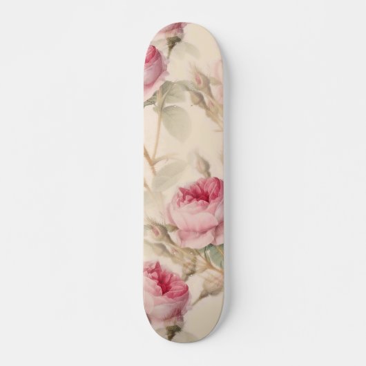 Mooie  Floral Skateboard (Voorkant)