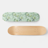 Mooie Floral Skateboard (Horizontaal)