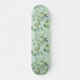 Mooie Floral Skateboard