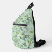 Mooie  Floral Sling Bag (Rechterhoek)