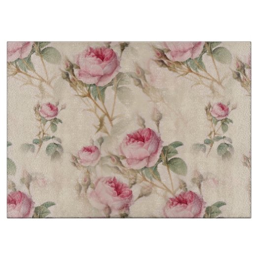 Mooie  Floral Snijplank (Voorkant)