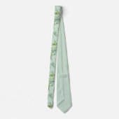 Mooie  Floral Stropdas (Achterkant)