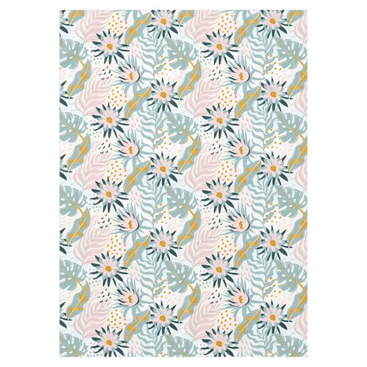 Mooie Floral Tablecloth Tafelkleed (Voorkant)