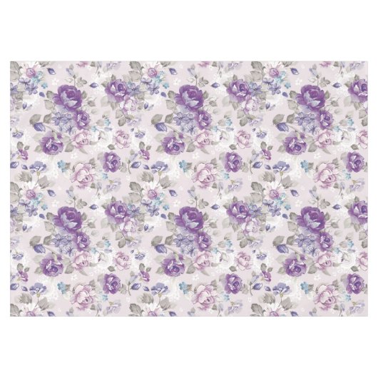 Mooie Floral Tafelkleed (Voorkant (Horizontaal))