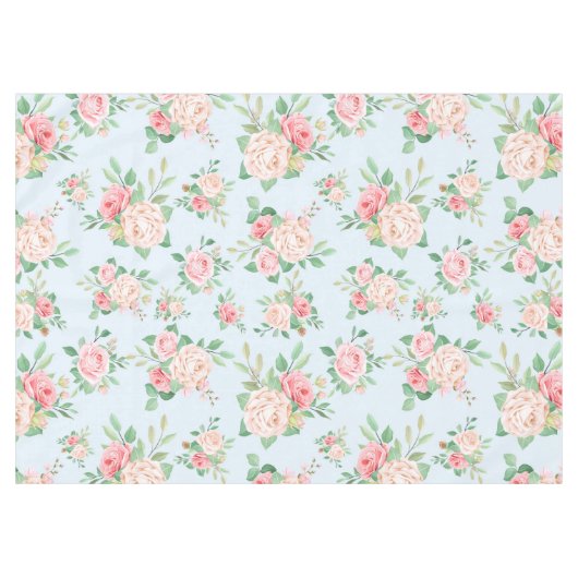 Mooie Floral Tafelkleed (Voorkant (Horizontaal))