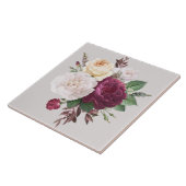 Mooie Floral  Tegeltje (Zijkant)