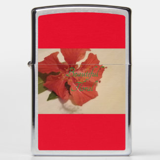 Mooie Floral Zippo-aansteker
