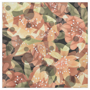 Mooie, florale achtergrond, elegant, herfst stof