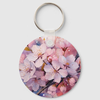 Mooie Flower Keyring Sleutelhanger