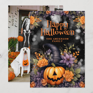 Mooie foto Happy Halloween Kaart