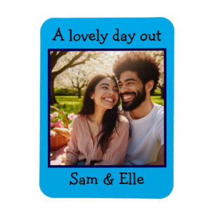 Mooie Foto Keepsake Geheugen Custom Magneet